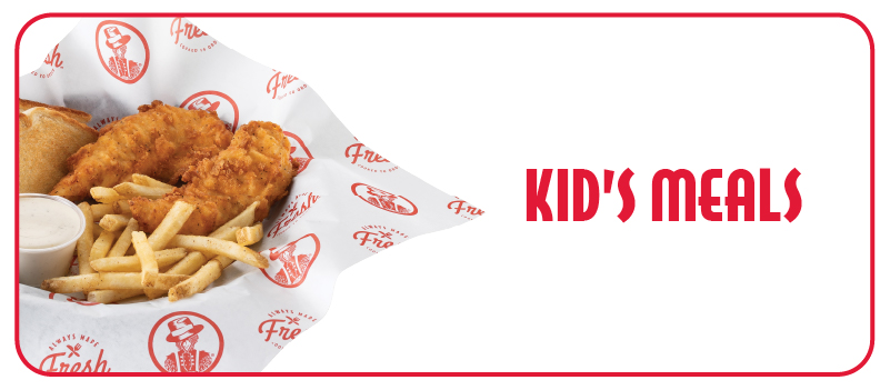Slim Chickens Menu - Kid's Meals